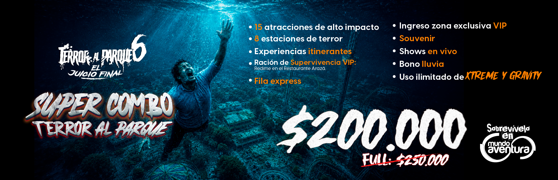 Súper Combo Terror al Parque